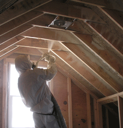 Escondido CA attic spray foam insulation