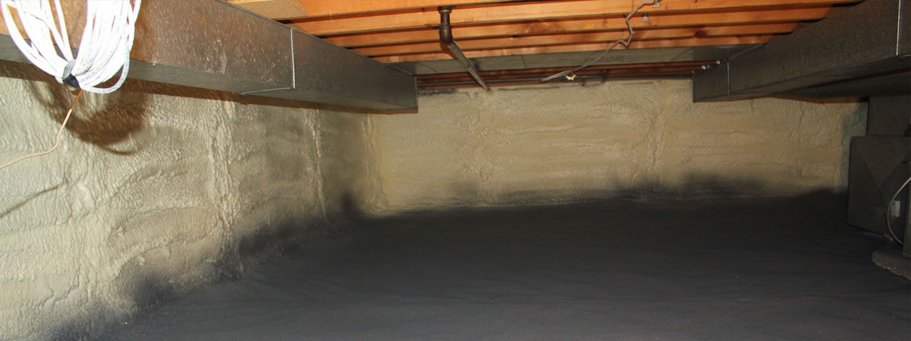 Escondido spray foam insulation for crawl spaces